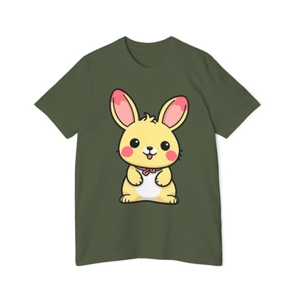 Cute Bunny USA-Made Unisex Short-Sleeve Jersey T-Shirt