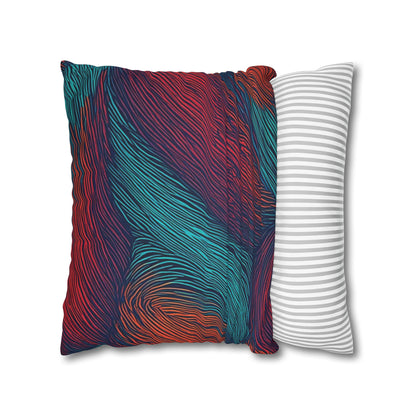 Pillowcase Multicoloured Pattern Spun Polyester