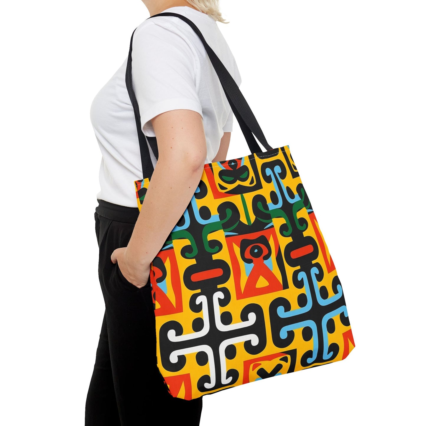 Colorful Abstract Tote Bag