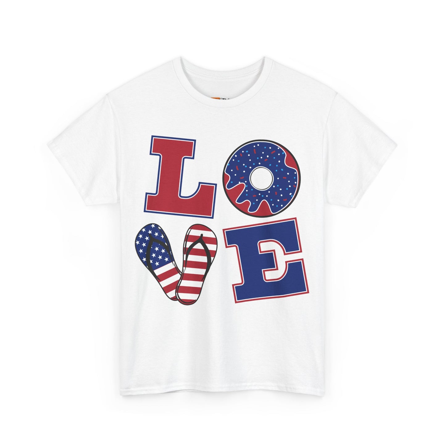 Love USA Unisex Heavy Cotton Tee