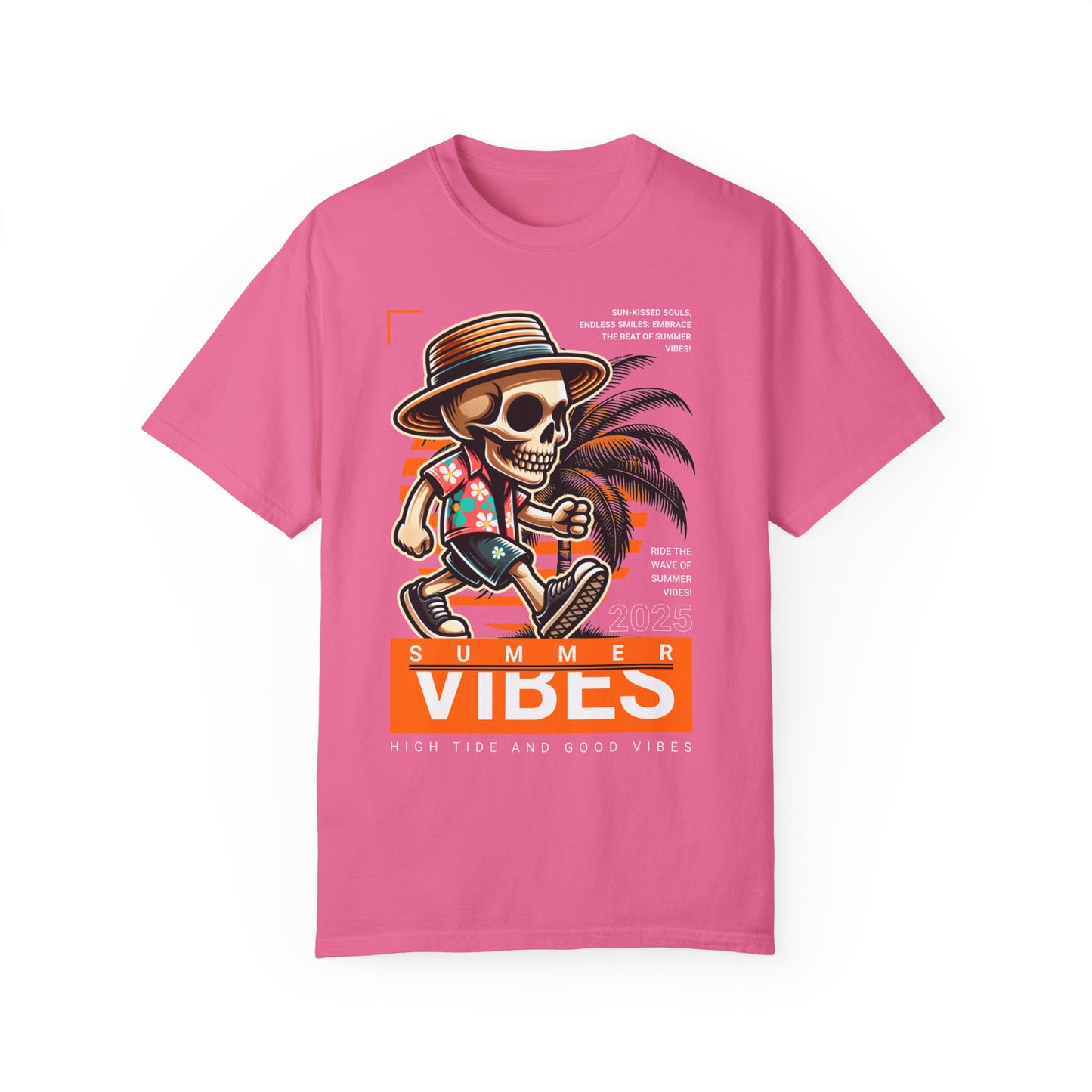 Summer Vibe Unisex Garment-Dyed T-shirt