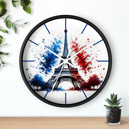 Eiffel Tower Wall Clock