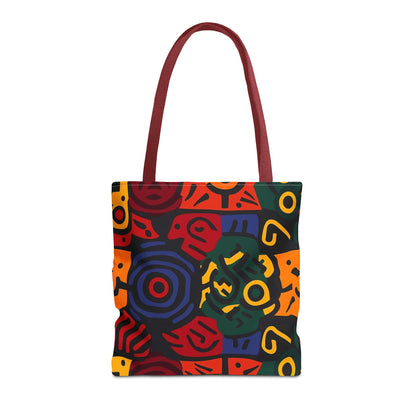 Colorful Abstract Design Tote Bag (AOP)