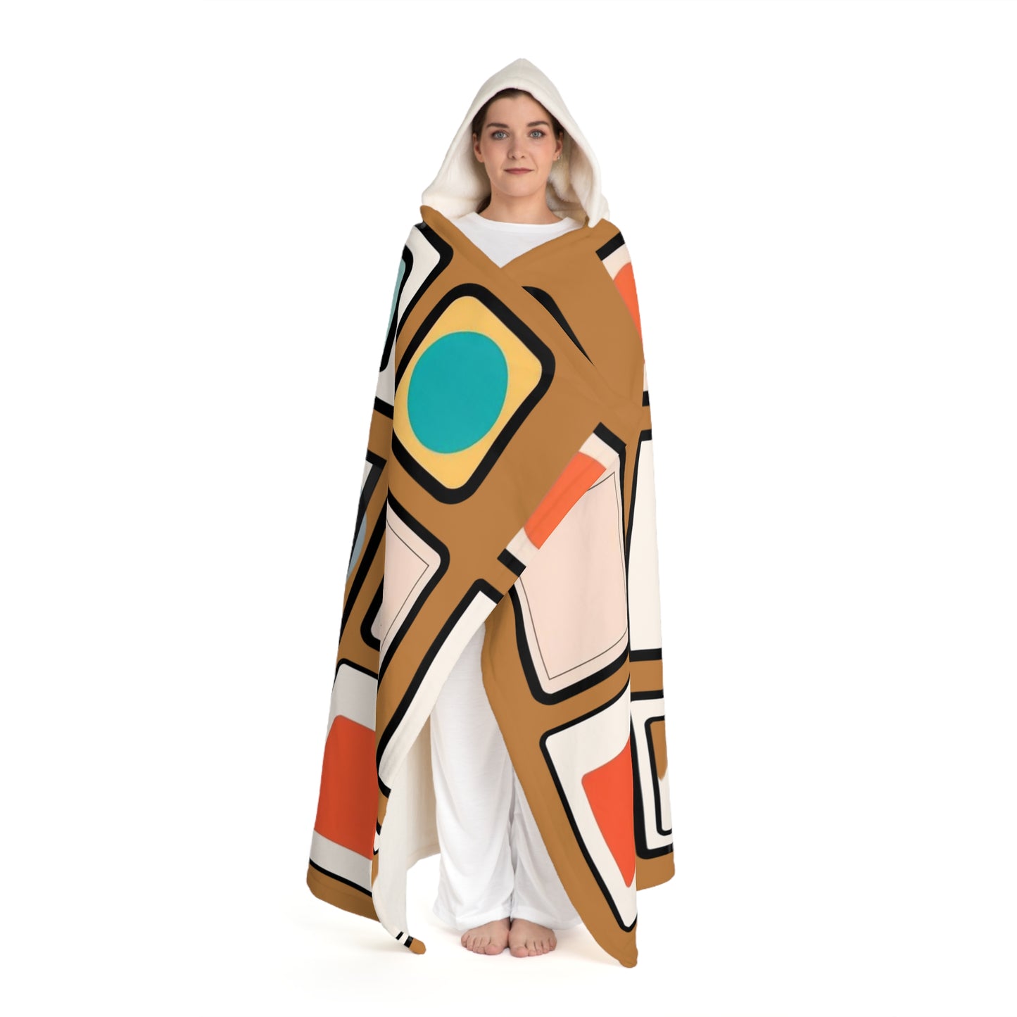 Sherpa Blanket - Abstract Design