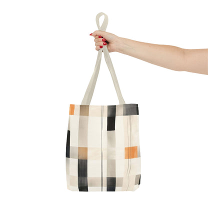 Black Cream Tote Bag