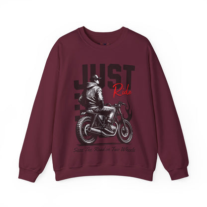 Ride On Unisex Sweatshirt - Just Ride Design