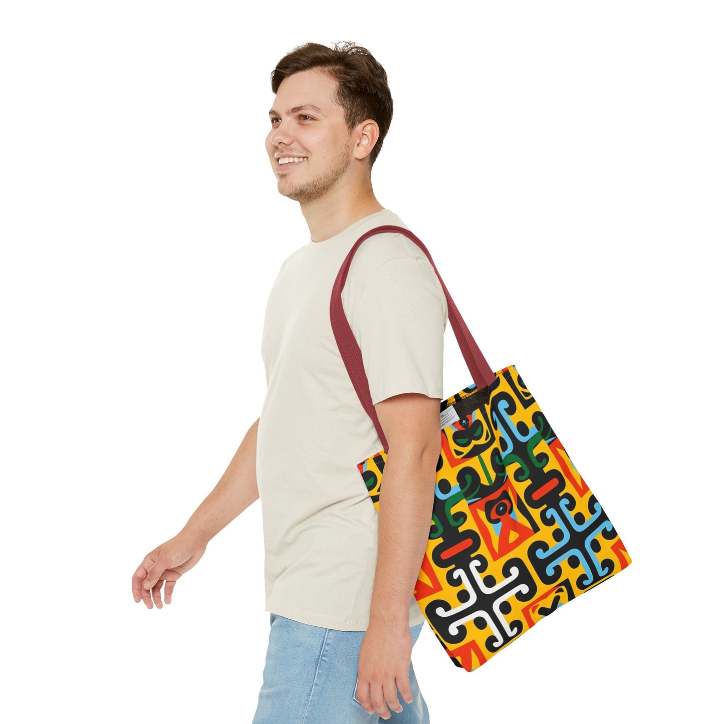 Colorful Abstract Tote Bag