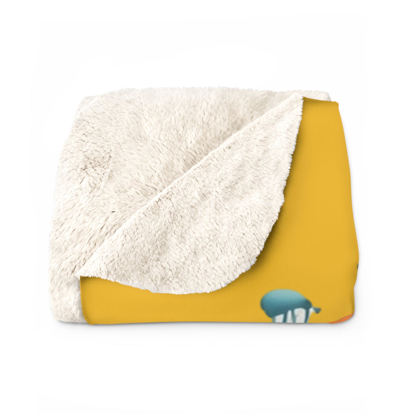 Tiger Sherpa Fleece Blanket