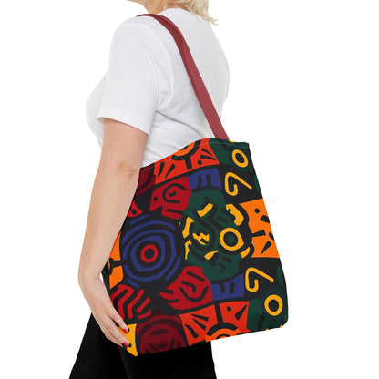 Colorful Abstract Design Tote Bag (AOP)