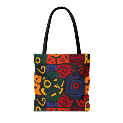 Colorful Abstract Design Tote Bag (AOP)