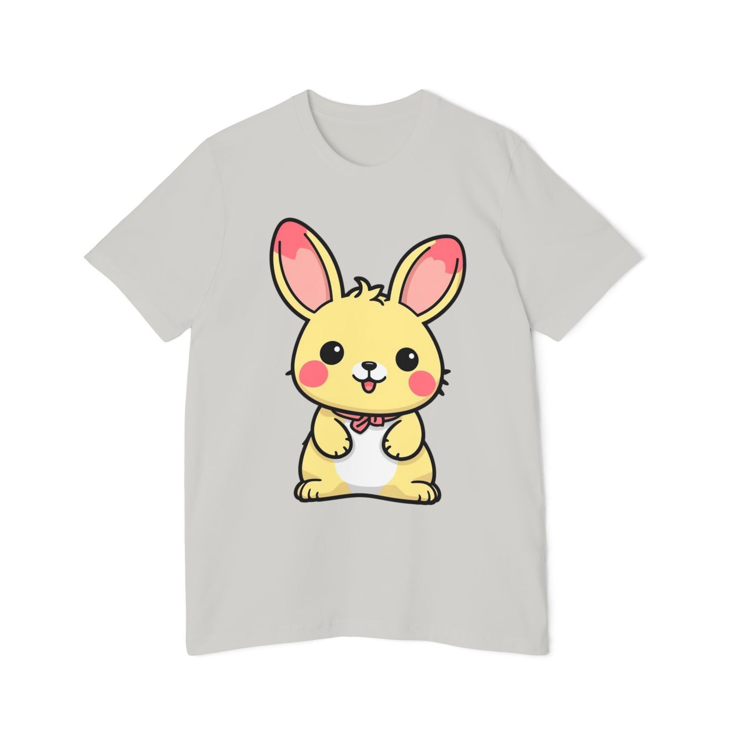 Cute Bunny USA-Made Unisex Short-Sleeve Jersey T-Shirt