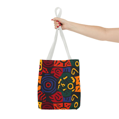 Colorful Abstract Design Tote Bag (AOP)