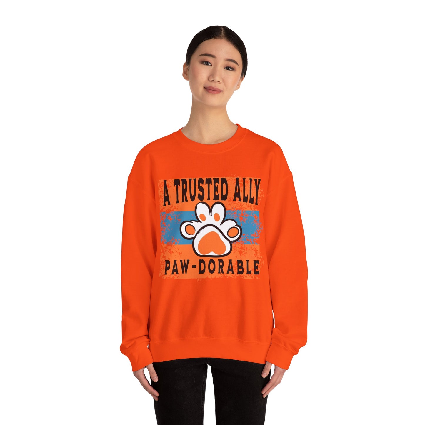 Paw-Dorable Unisex Heavy Blend Crewneck Sweatshirt