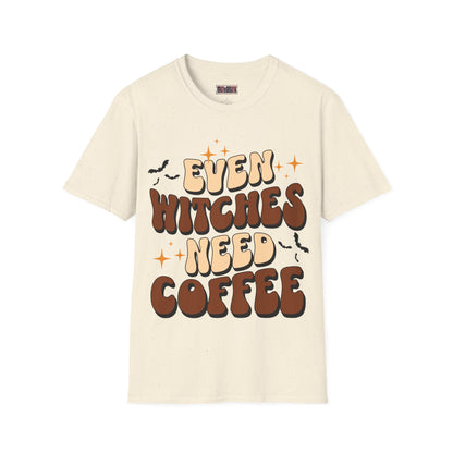 Even Witch Need Coffee T-Shirt