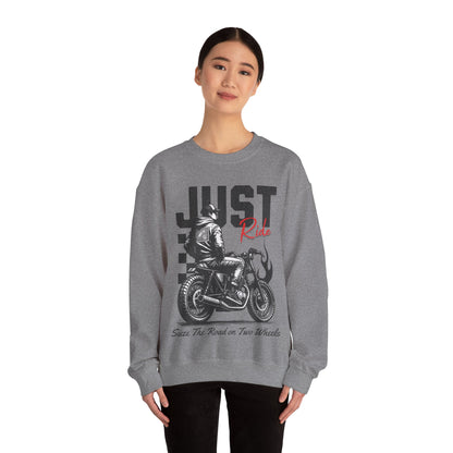 Ride On Unisex Sweatshirt - Just Ride Design