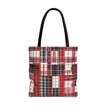 Red & Black Tote Bag (AOP)