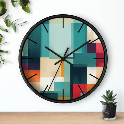 Modern Abstract Colour Wall Clock