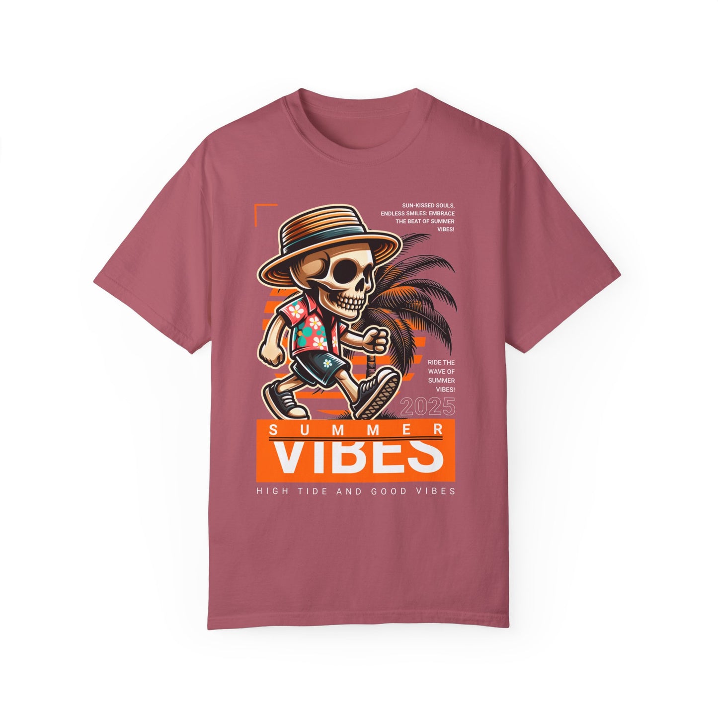 Summer Vibe Unisex Garment-Dyed T-shirt