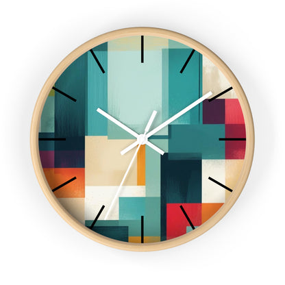 Modern Abstract Colour Wall Clock