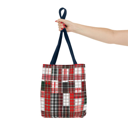 Red & Black Tote Bag (AOP)