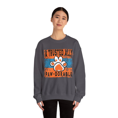 Paw-Dorable Unisex Heavy Blend Crewneck Sweatshirt