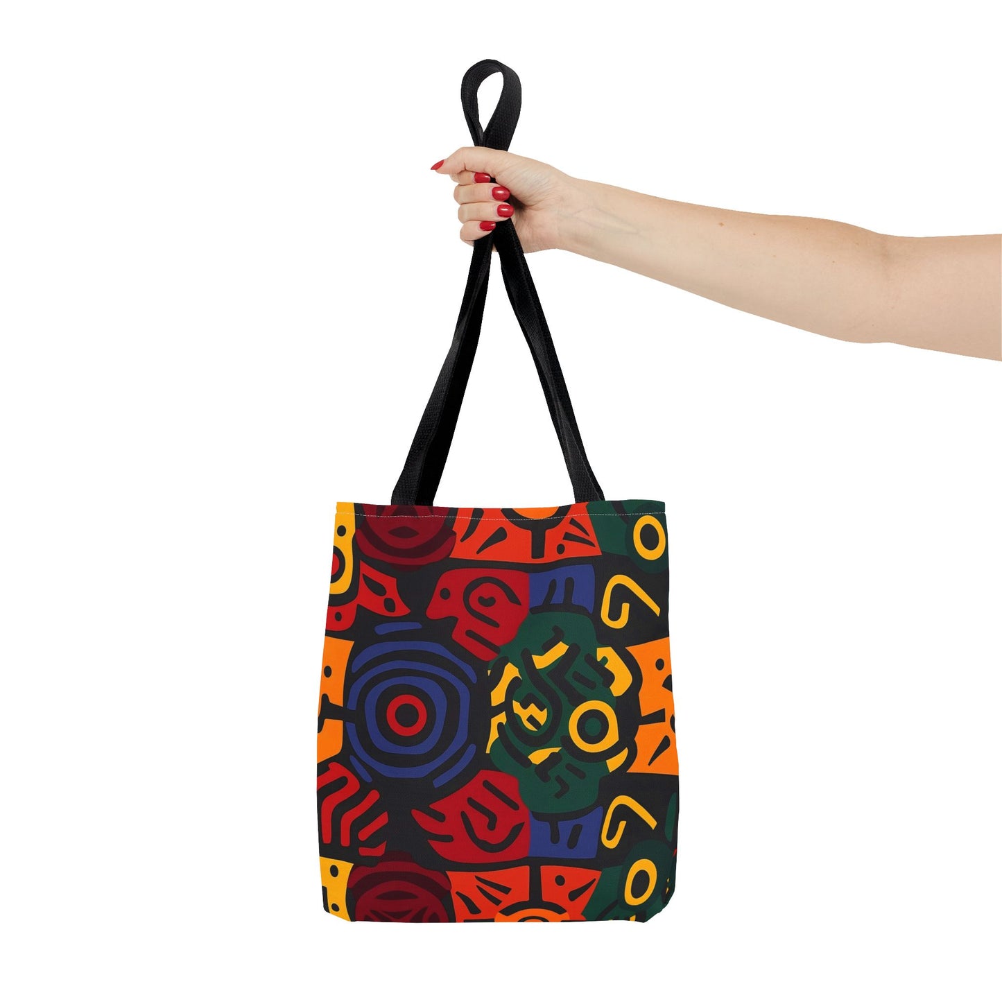 Colorful Abstract Design Tote Bag (AOP)