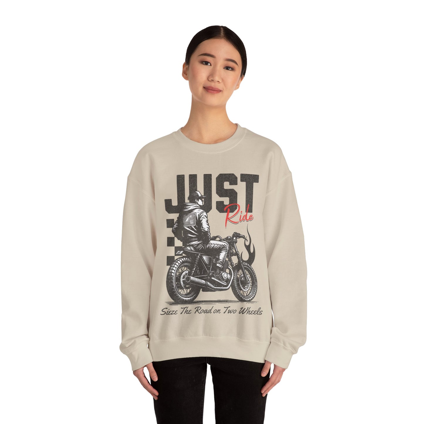 Ride On Unisex Sweatshirt - Just Ride Design