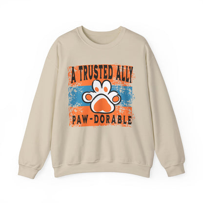 Paw-Dorable Unisex Heavy Blend Crewneck Sweatshirt