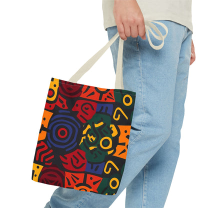 Colorful Abstract Design Tote Bag (AOP)