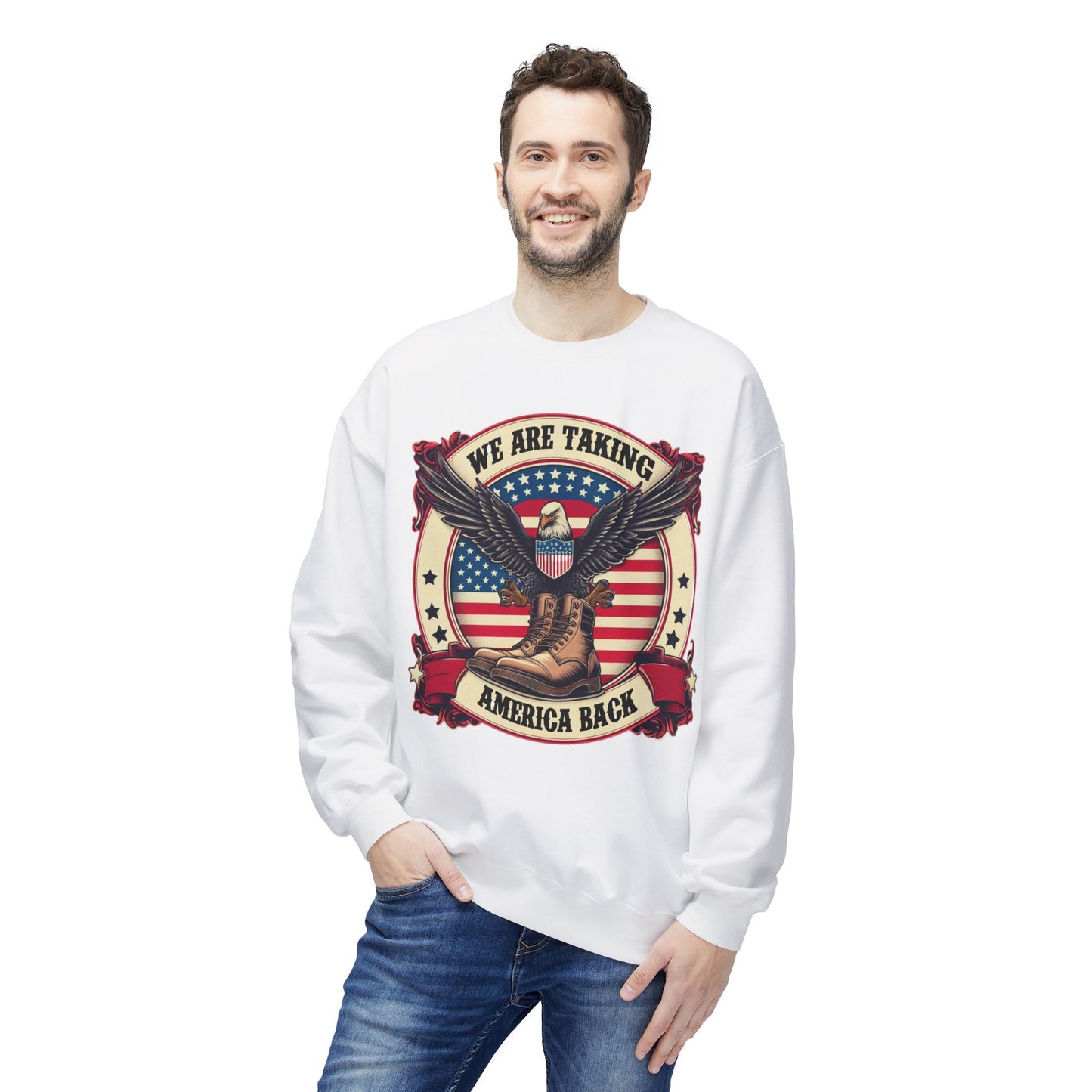 Unisex Midweight Softstyle Fleece Crewneck Sweatshirt