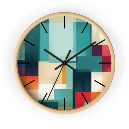 Modern Abstract Colour Wall Clock