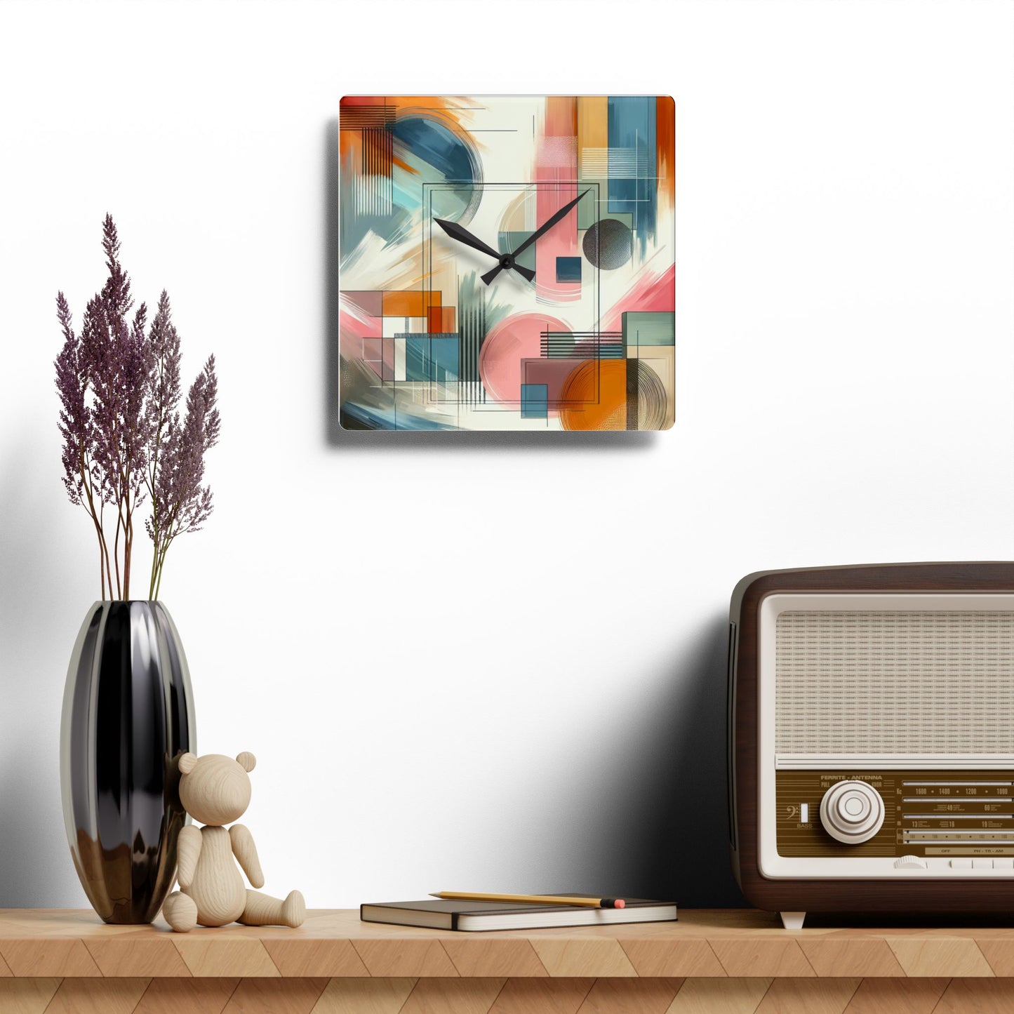 Abstract Wall Clock