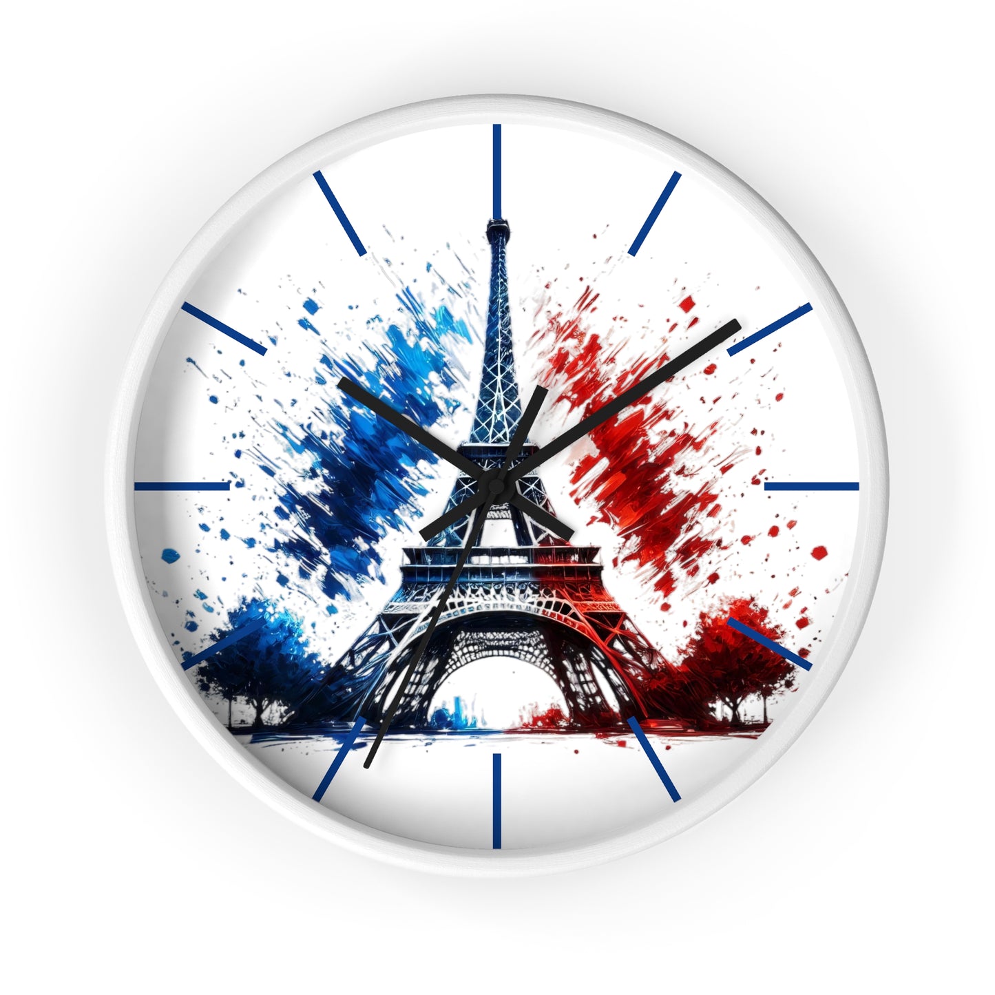 Eiffel Tower Wall Clock