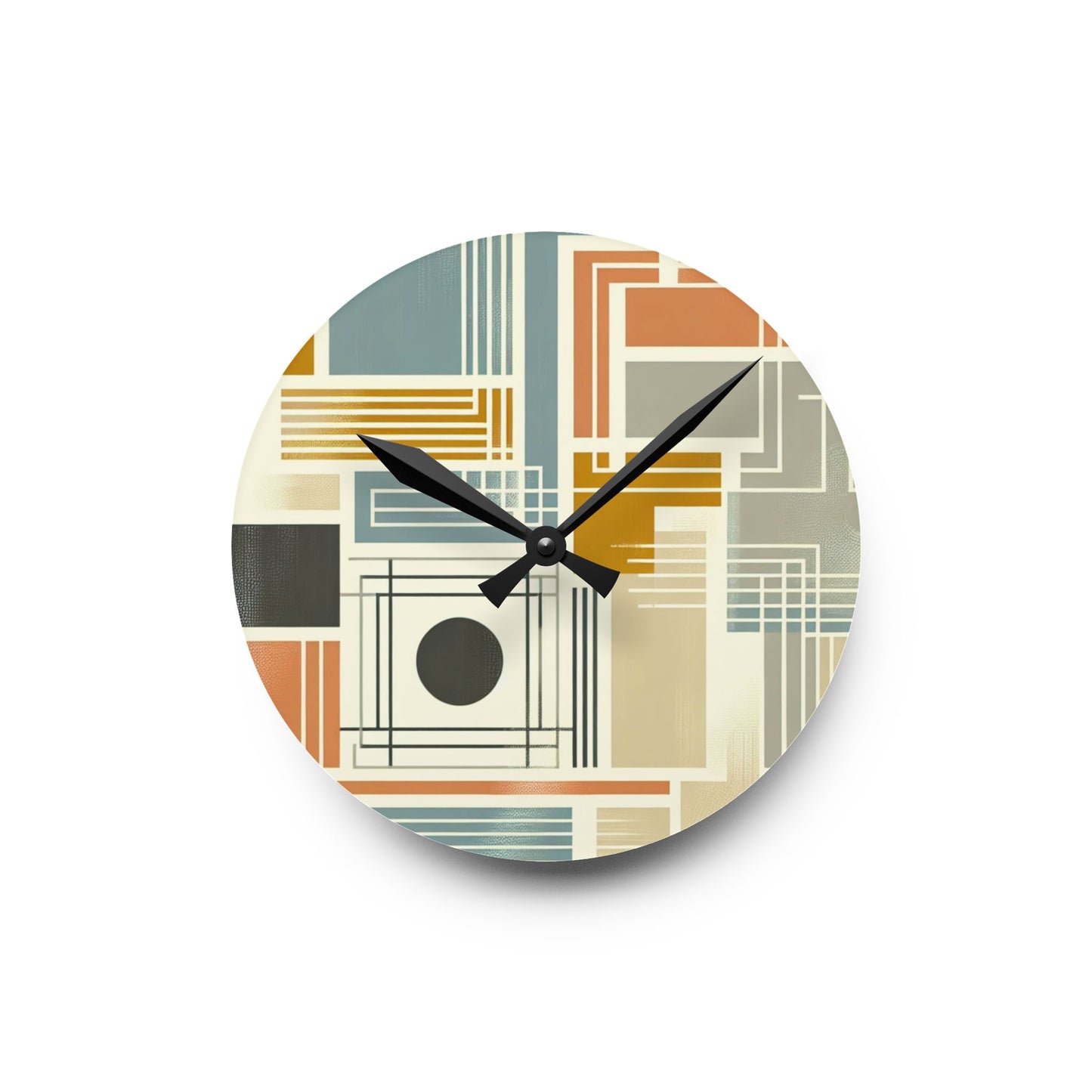 Modern Abstract Colour Acrylic Wall Clock