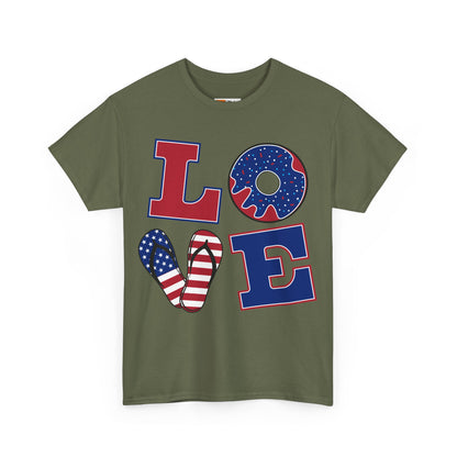 Love USA Unisex Heavy Cotton Tee