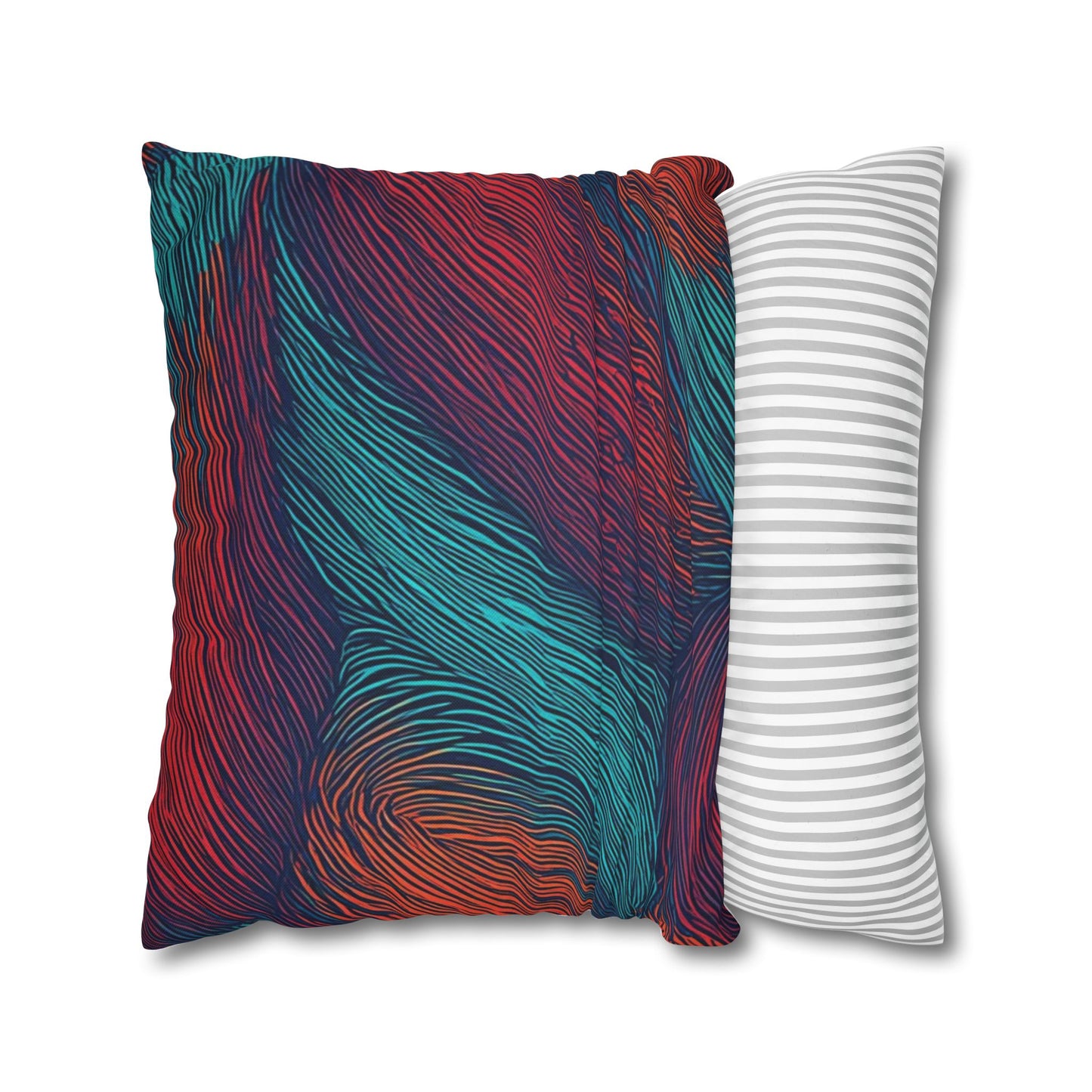 Pillowcase Multicoloured Pattern Spun Polyester