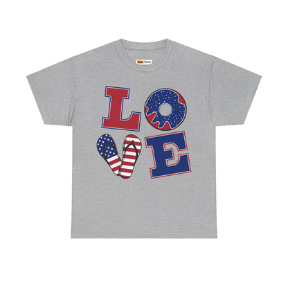 Love USA Unisex Heavy Cotton Tee