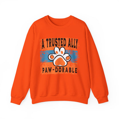 Paw-Dorable Unisex Heavy Blend Crewneck Sweatshirt