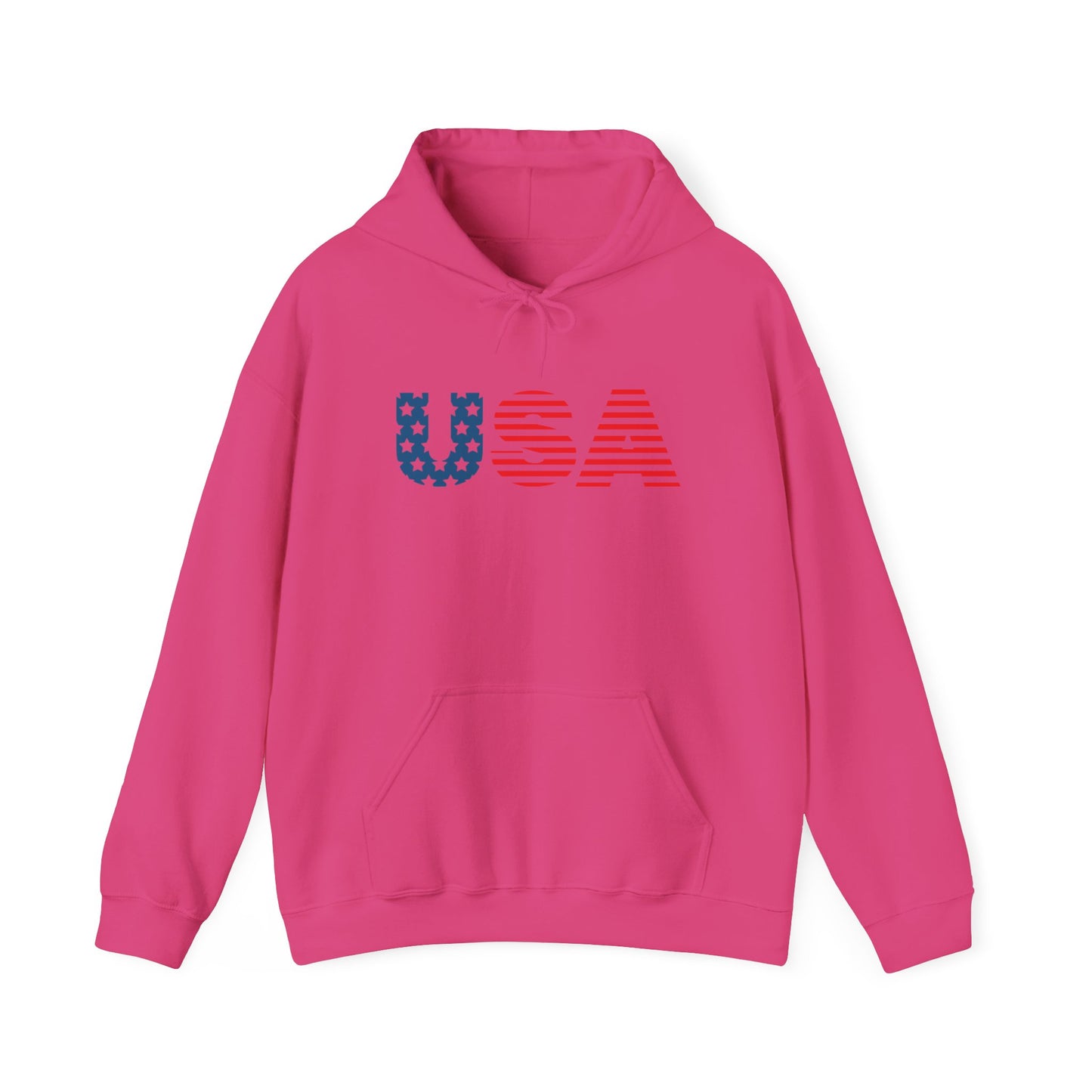 USA Freedom Over Fear Unisex Hooded Sweatshirt