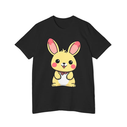 Cute Bunny USA-Made Unisex Short-Sleeve Jersey T-Shirt