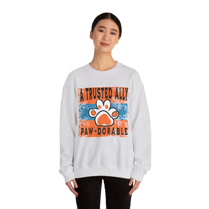 Paw-Dorable Unisex Heavy Blend Crewneck Sweatshirt