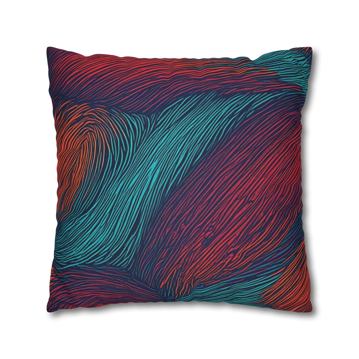 Pillowcase Multicoloured Pattern Spun Polyester