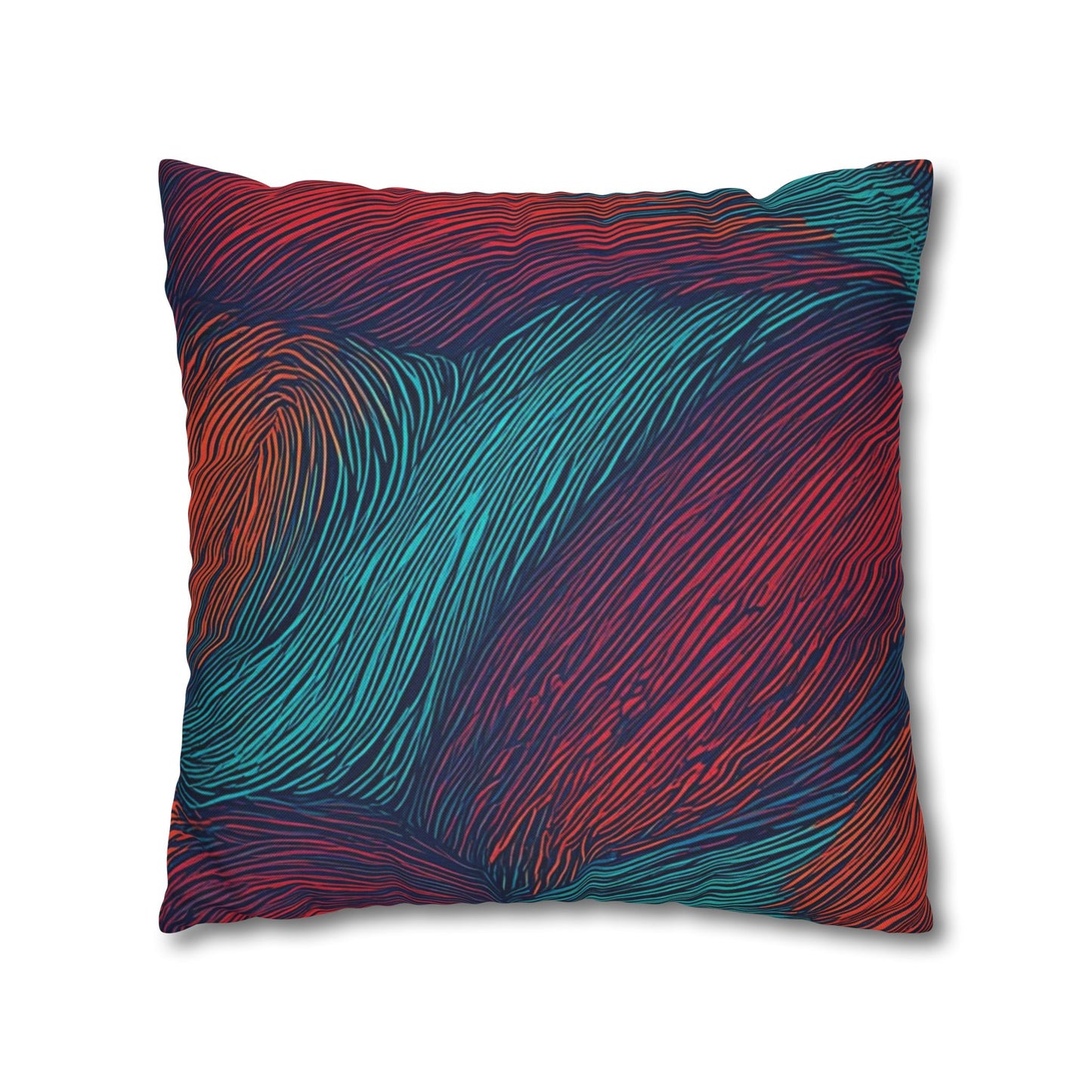 Pillowcase Multicoloured Pattern Spun Polyester