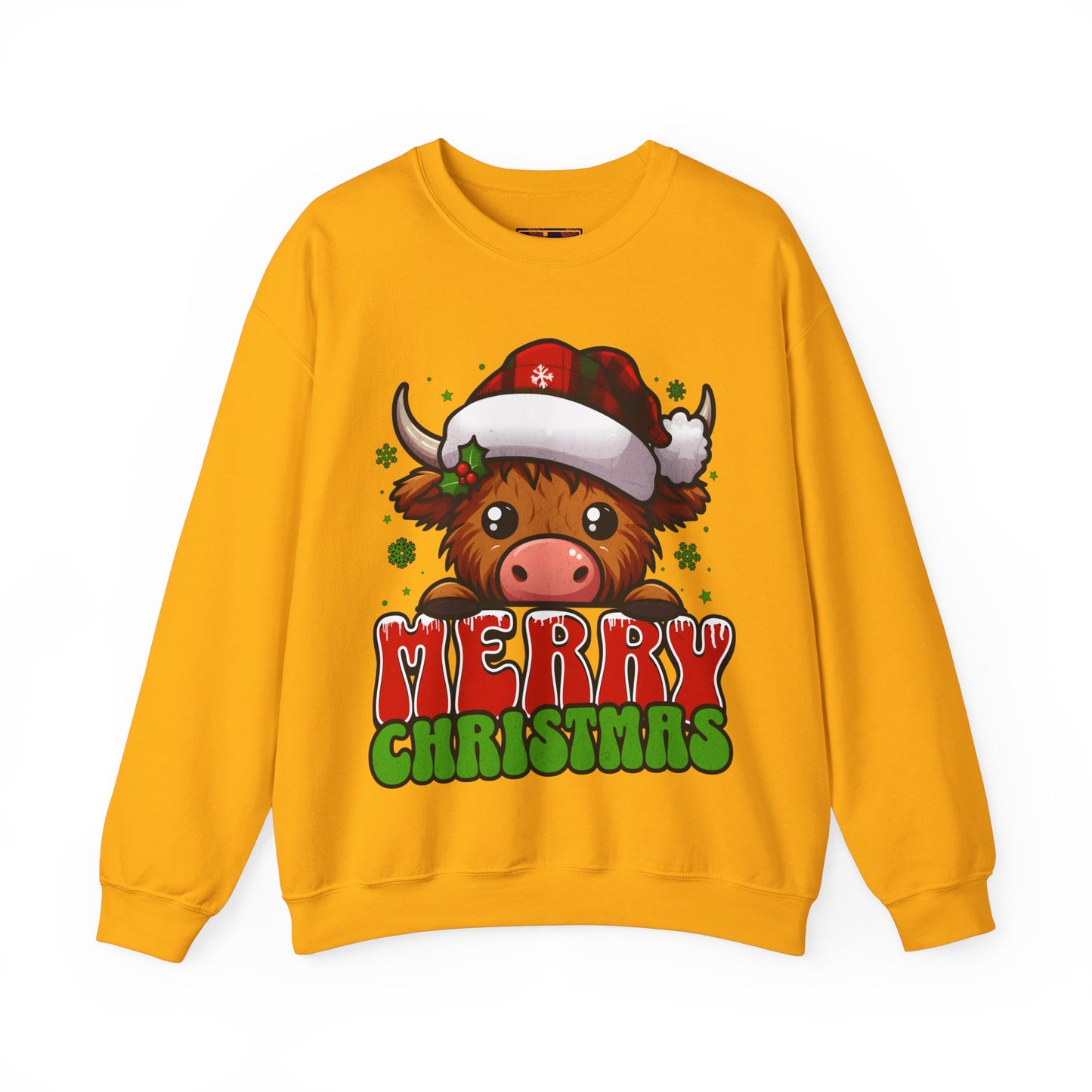 Christmas Crewneck Sweatshirt - Merry Christmas Design