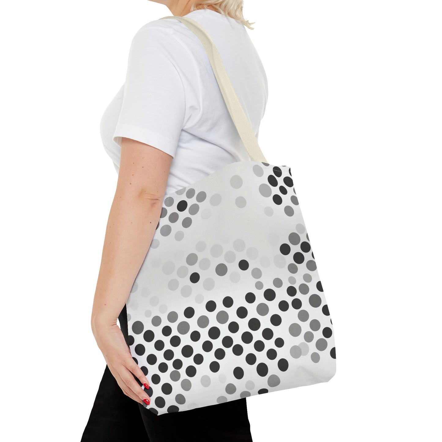 Black Dots Tote Bag