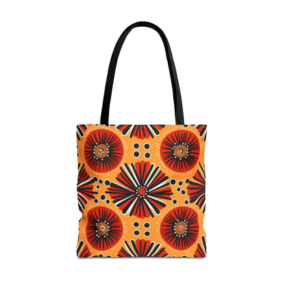 Tote Bag Tribe Red, Black & Orange