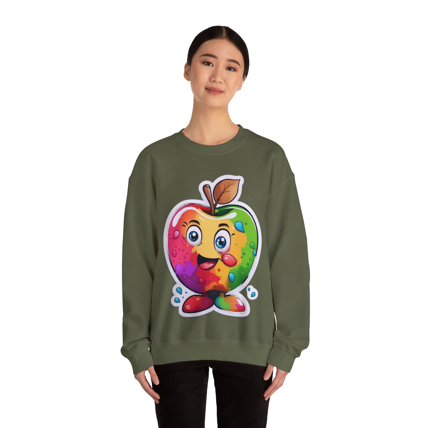 Colourful Apple Sweatshirt