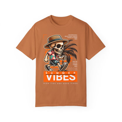 Summer Vibe Unisex Garment-Dyed T-shirt