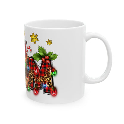 Christmas Army Mom Nancy Mug