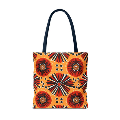 Tote Bag Tribe Red, Black & Orange